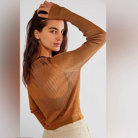 Free People H2O Crew Pullover Sweater - Picture 4 of 16